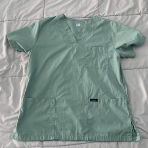 Mint green woman’s scrub set
